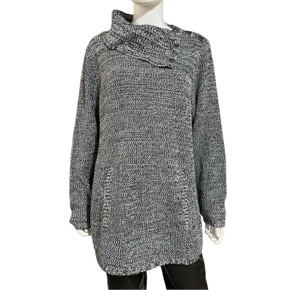 Style & Co Plus Winter Wht Pullover, 3X - Picture 4 of 10